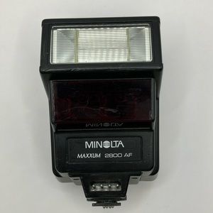 Minolta Maxxum 2800 AF Flash for Camera Untested‎